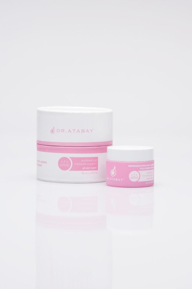 Dr Atabay Kolajenli Yaşlanma Karşıtı Yüz Bakım Kremi (50 ml) / Regenerating Anti-Aging Collagen Cream