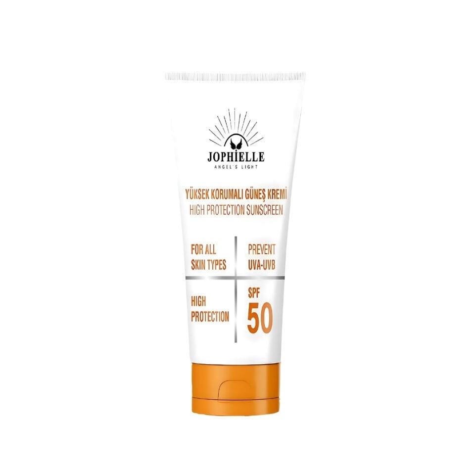 50 SPF Yüksek Korumalı Güneş Kremi / SPF 50 High Protection Sunscreen