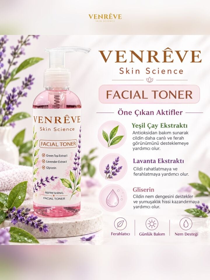 Skin Science Facial Toner – Refreshing Facial Toner – 200 ml